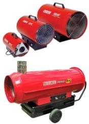 Обогреватели газовые и жидкотопливные (дизель, керосин)