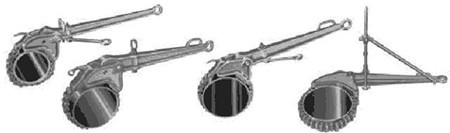 Универсальный цепной ключ PETOL (США) с многорядной цепью для монтажа бурильного инструмента
