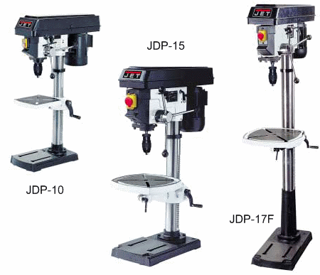 Вертикально-сверлильные станки JDP-10, JDP-13, JDP-15, JDP-17F