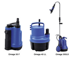 Погружные дренажные насосы для чистой воды серии Omega