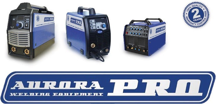 Рады сообщить Вам, что мы стали официальным дилером сварочных аппаратов для профессионального и промышленного  использования AuroraPro.