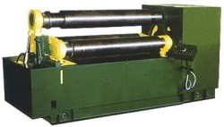 Трехвалковая листогибочная машина ИБ2222В или вальцы ИБ2222